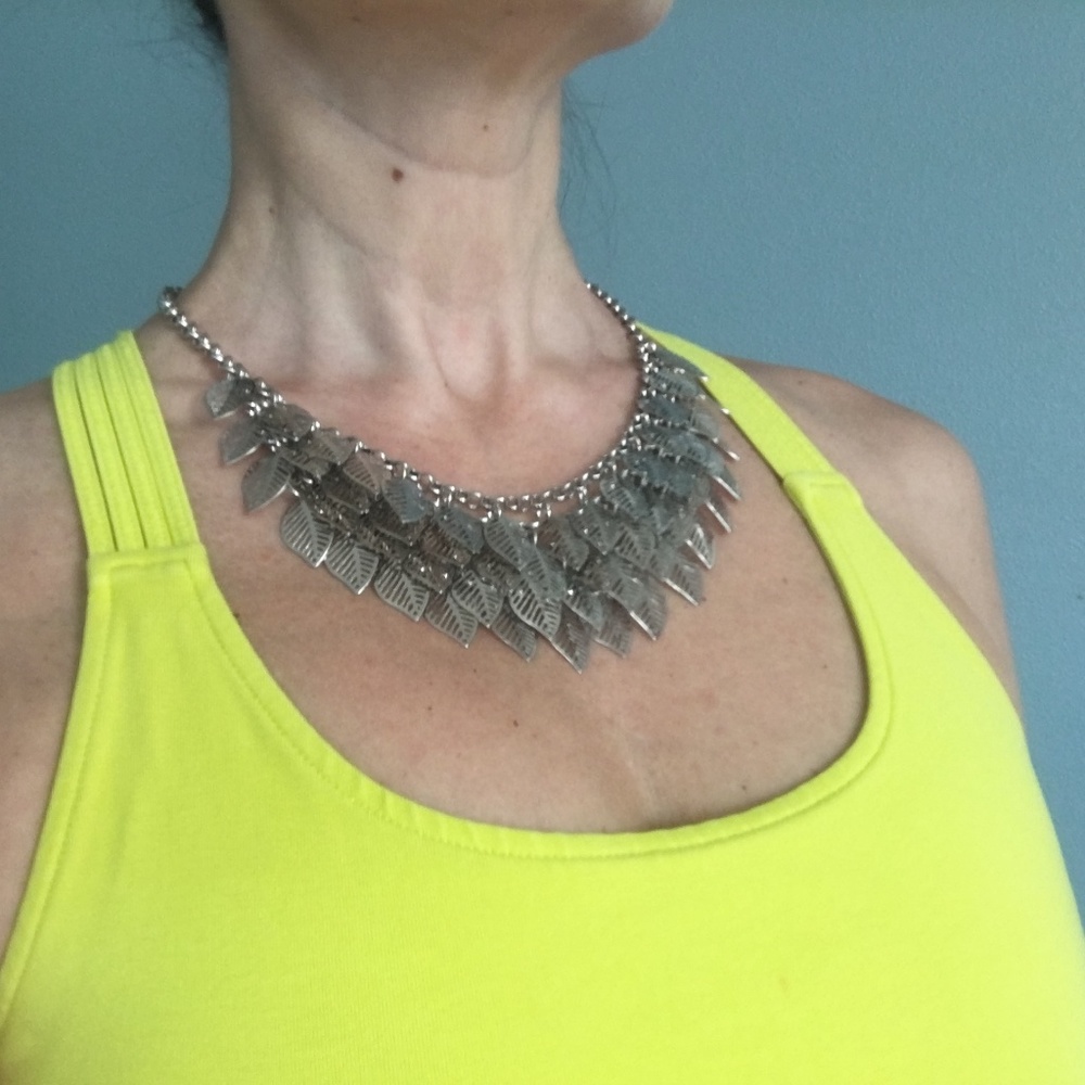 Silver Tone Necklaces (2 available)